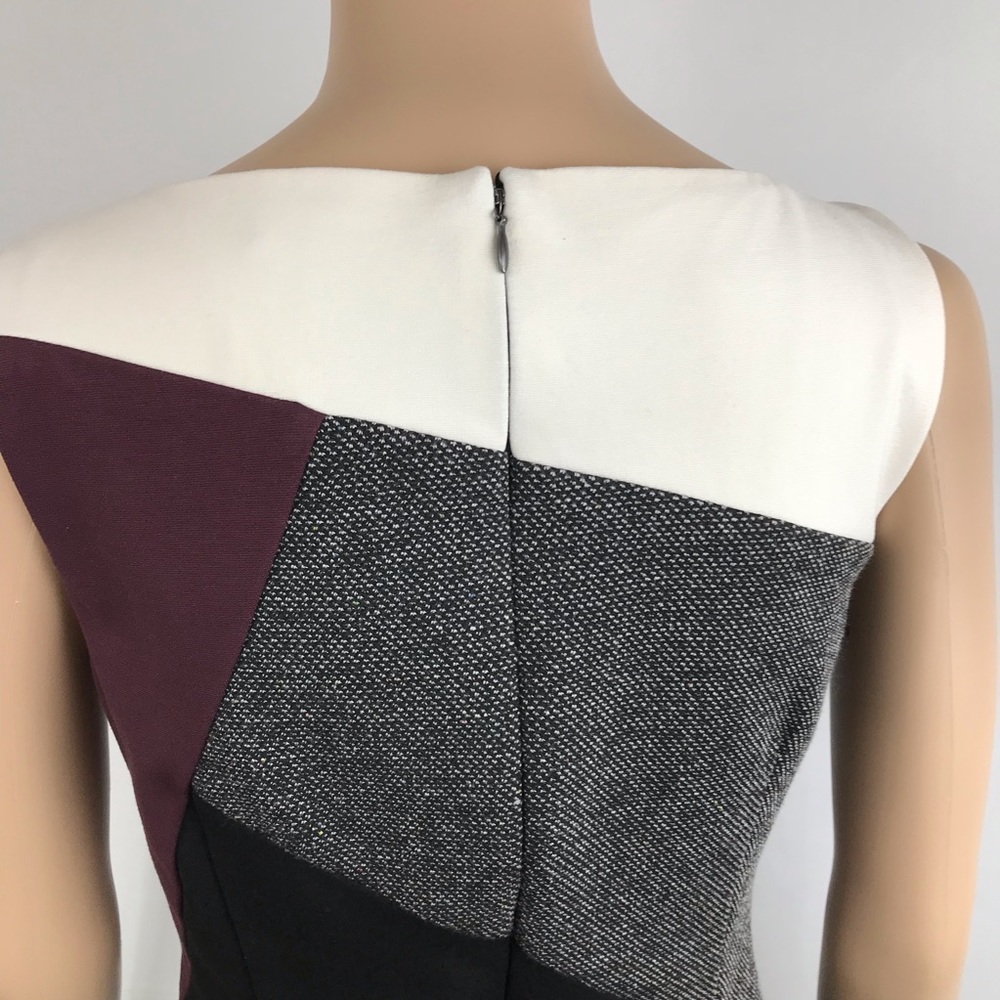 White House Black Market Wine Shift Career Dress - Picture 5 of 8
